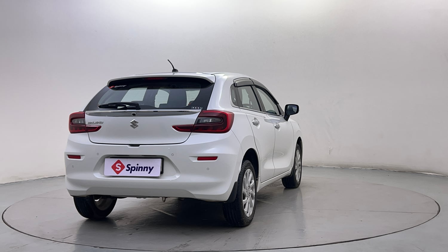Used 2026 Maruti Suzuki Baleno Zeta MT CNG Cng Manual exterior RIGHT REAR CORNER VIEW