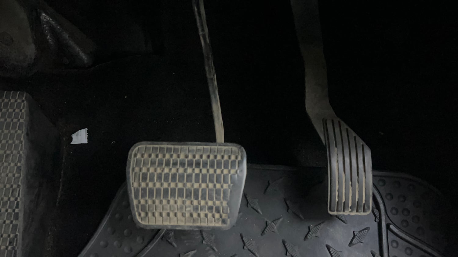 Used 2023 Tata Punch Adventure Rhythm Pack AMT Petrol Automatic interior PEDALS VIEW