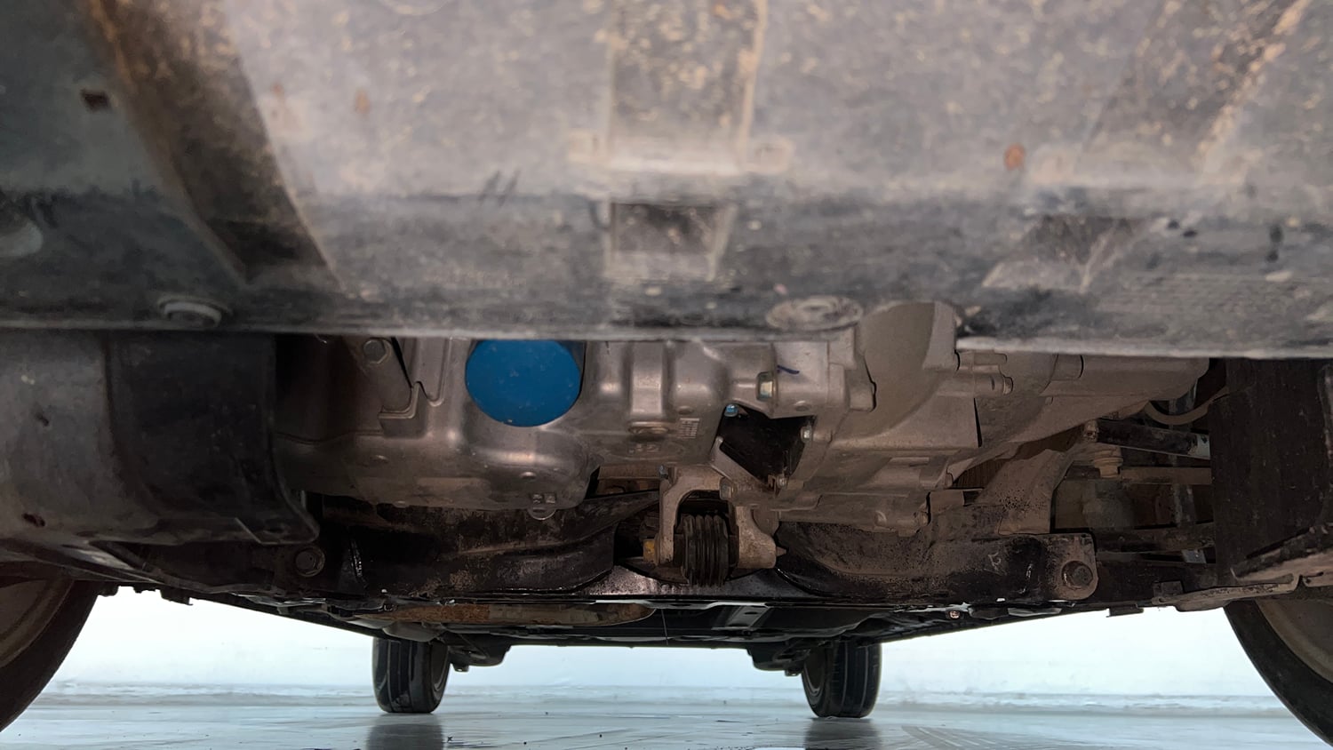 Used 2021 Honda City ZX Petrol Petrol Manual extra FRONT LEFT UNDERBODY VIEW