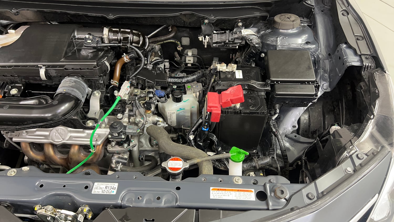 Used 2025 Maruti Suzuki Baleno Alpha AGS Petrol Automatic engine ENGINE LEFT SIDE VIEW