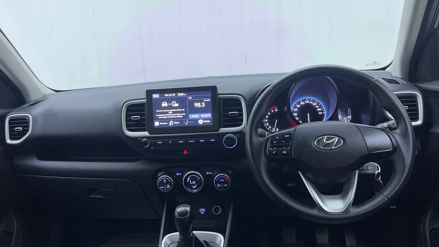 Used 2021 Hyundai Venue S Plus 1.2 Petrol Petrol Manual interior DASHBOARD VIEW