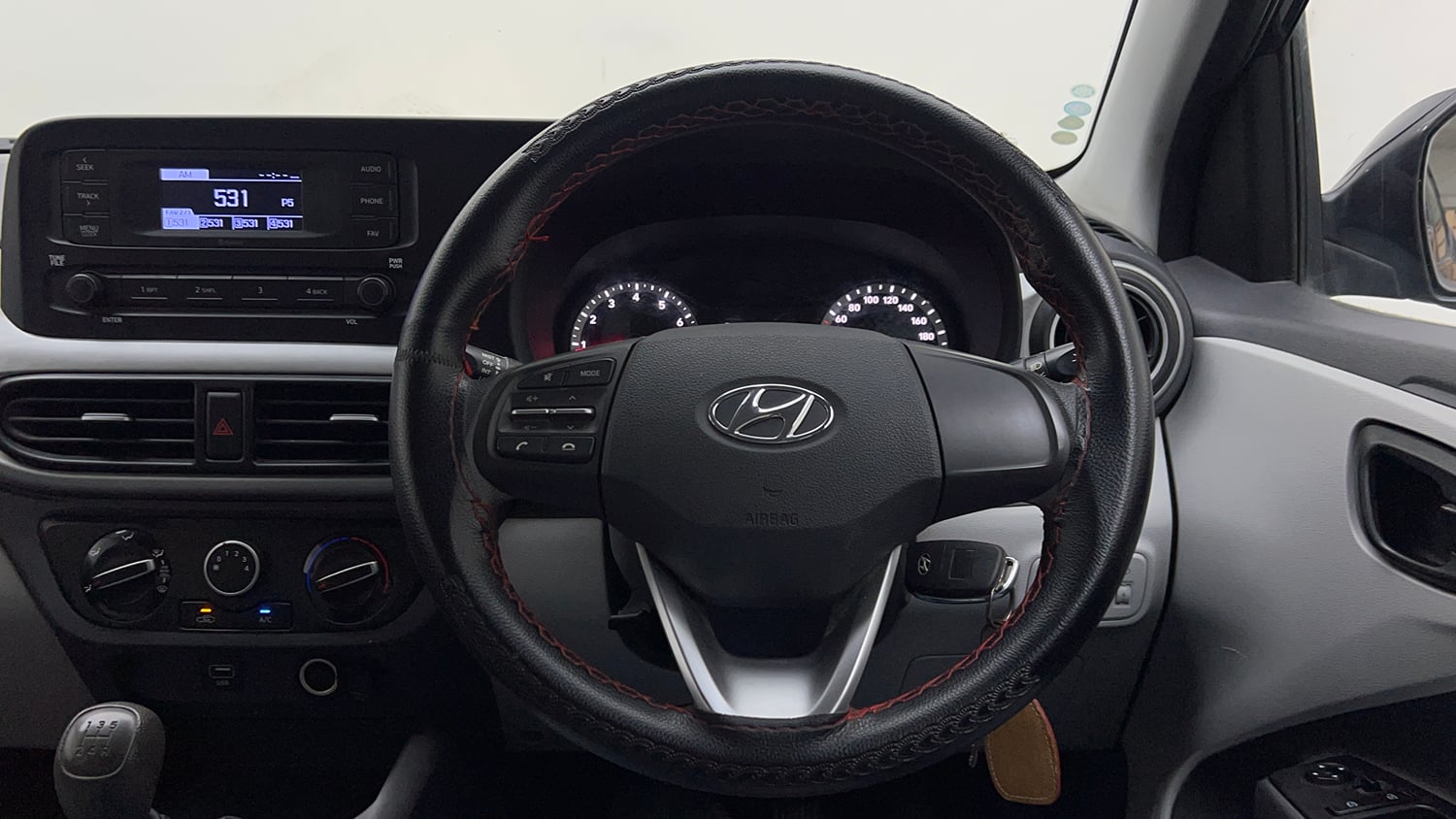 Used 2021 Hyundai Grand i10 Nios Magna 1.2 Kappa VTVT CNG Cng Manual interior STEERING VIEW