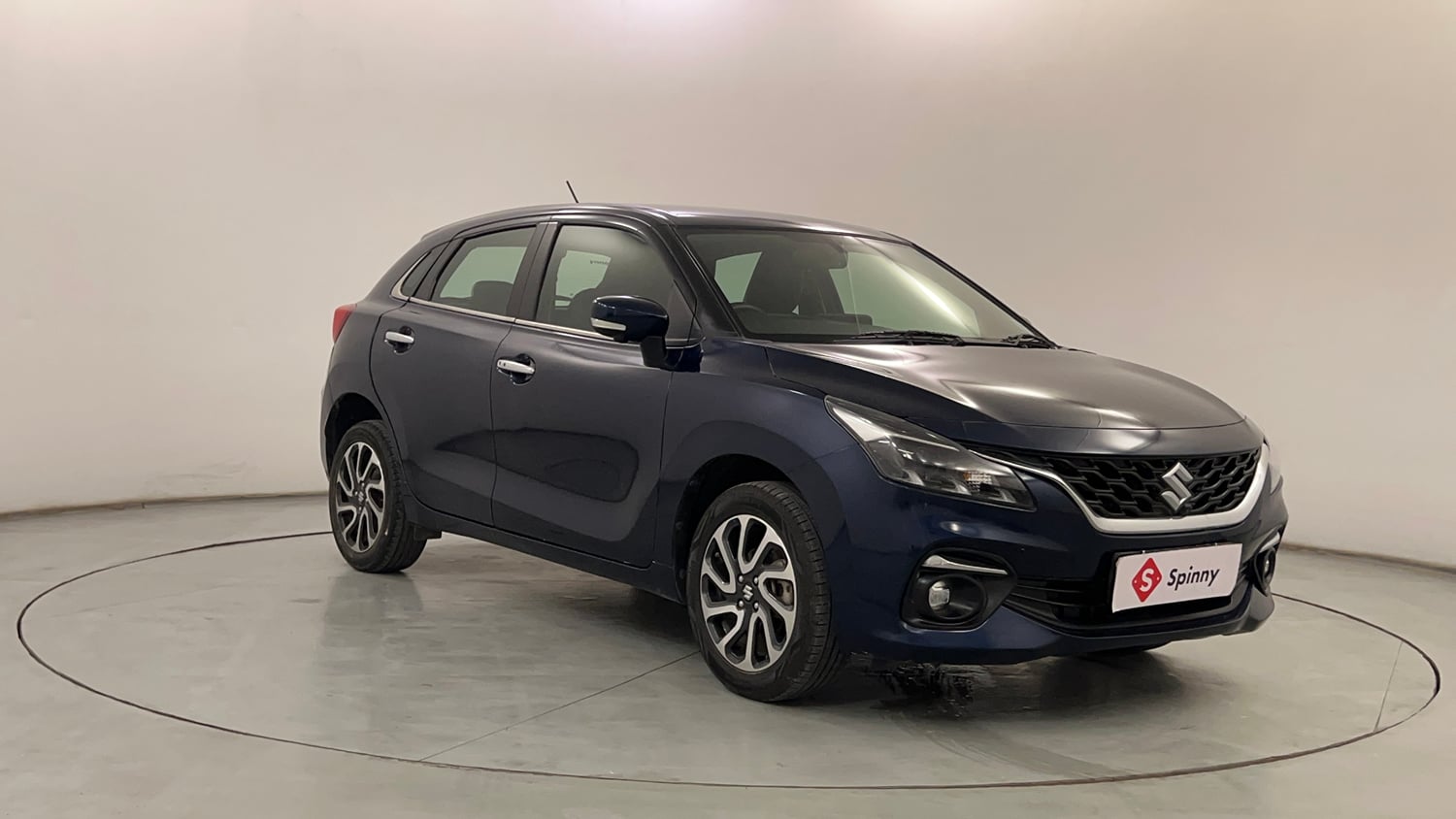 Used 2022 Maruti Suzuki Baleno Alpha MT Petrol Manual exterior RIGHT FRONT CORNER VIEW
