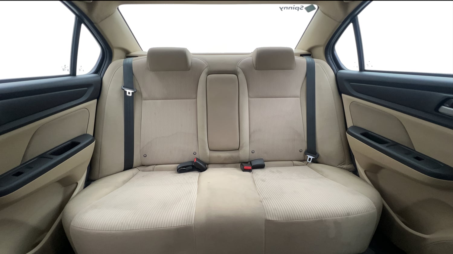Used 2023 Honda Amaze VX 1.2 Petrol MT Petrol Manual interior REAR SEAT CONDITION VIEW