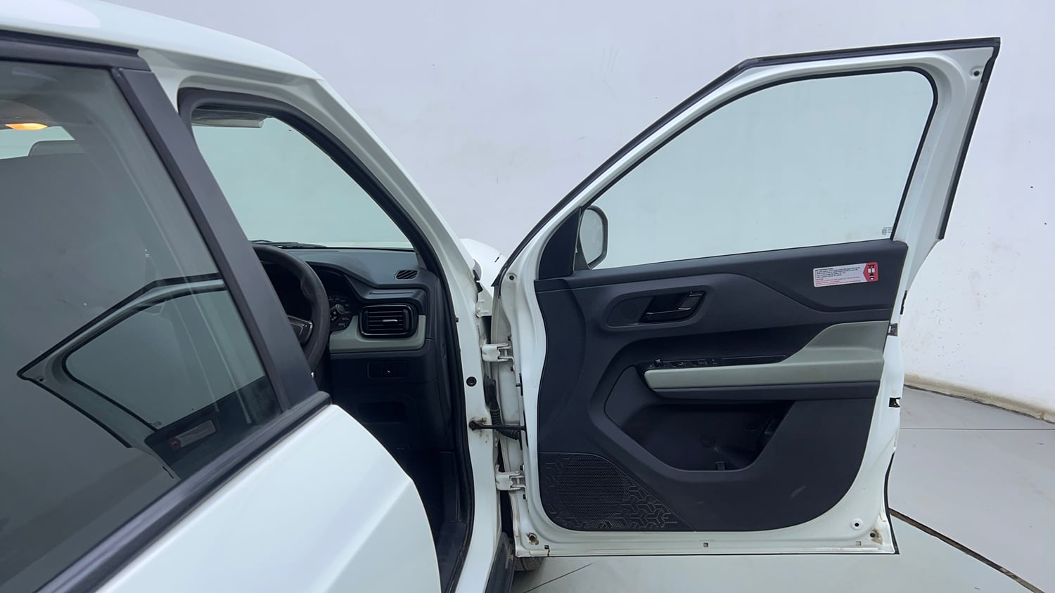 Used 2023 Tata Punch Adventure Rhythm Pack AMT Petrol Automatic interior RIGHT FRONT DOOR OPEN VIEW