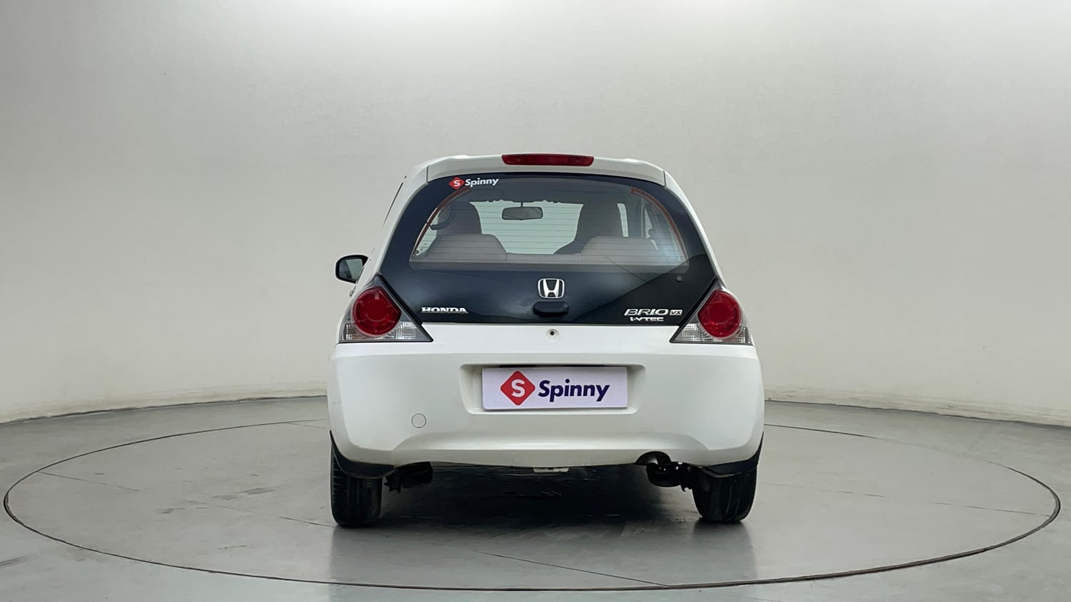 Used 2013 Honda Brio VX MT Petrol Manual exterior BACK VIEW