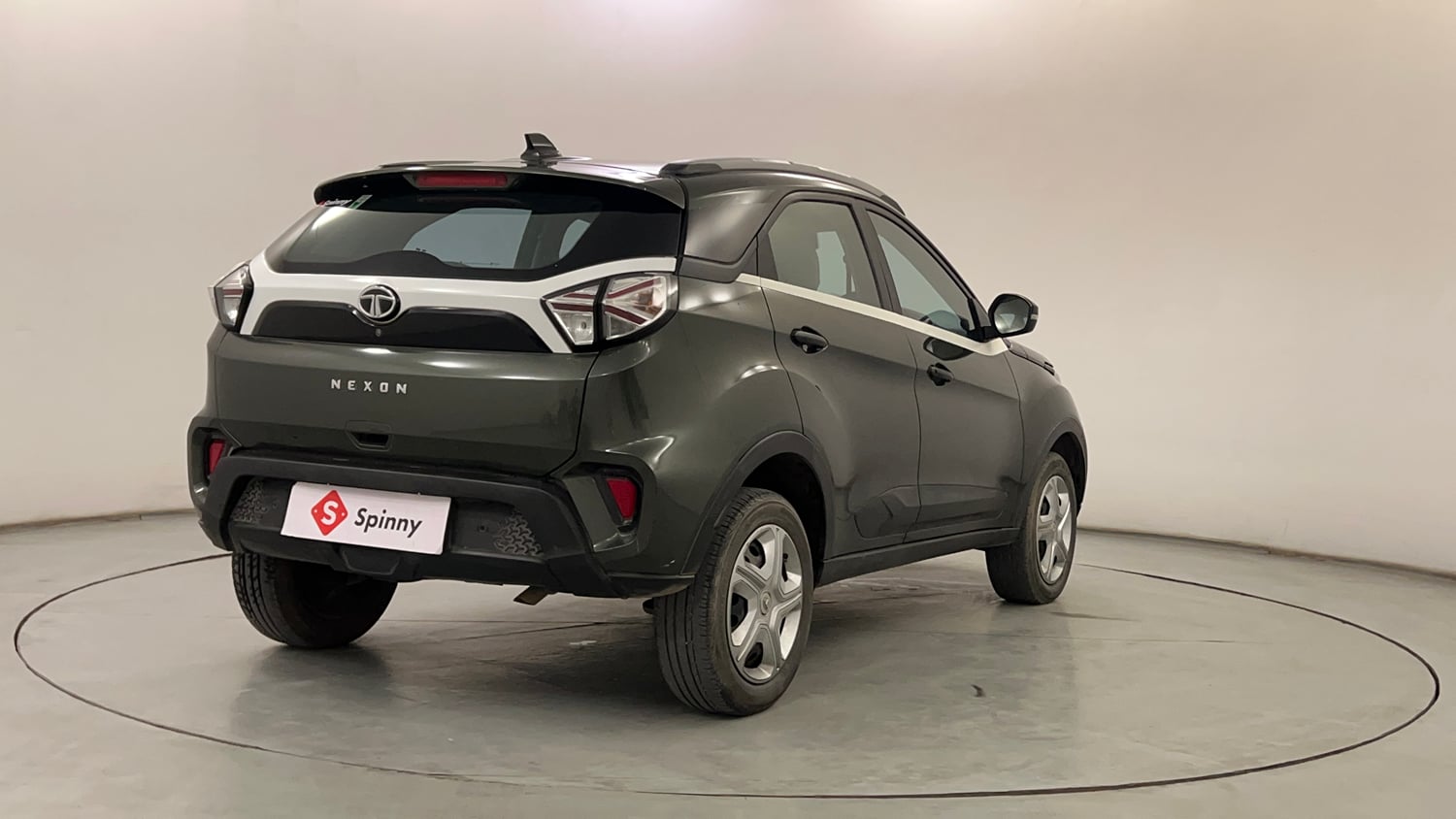 Used 2022 Tata Nexon XMA Plus (S) Diesel Diesel Automatic exterior RIGHT REAR CORNER VIEW