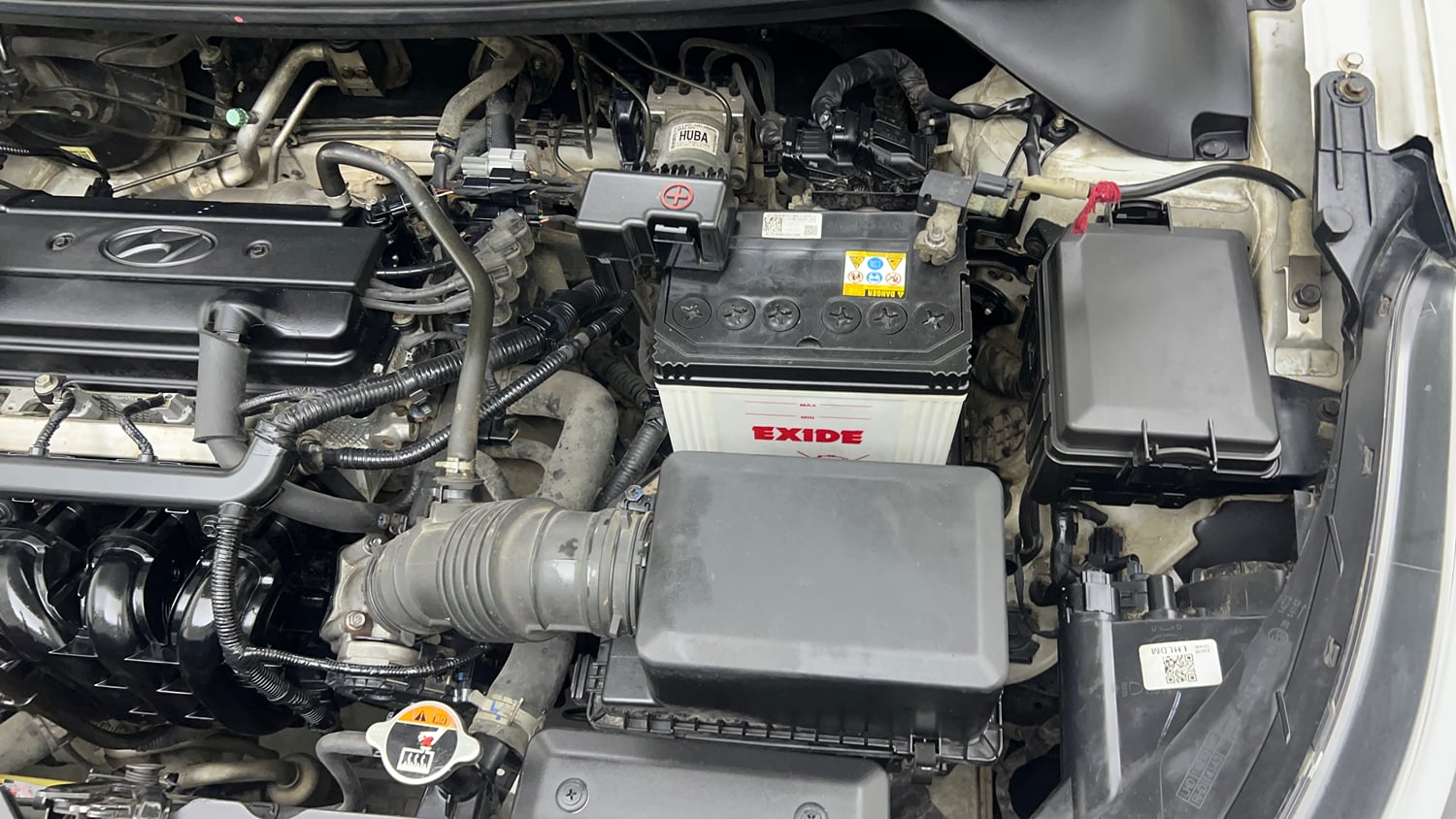 Used 2017 Hyundai Elite i20 Sportz 1.2 Petrol Manual engine ENGINE LEFT SIDE VIEW
