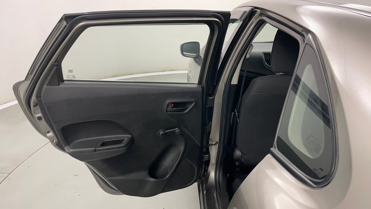 Used 2021 Maruti Suzuki Baleno Sigma Petrol Manual interior LEFT REAR DOOR OPEN VIEW