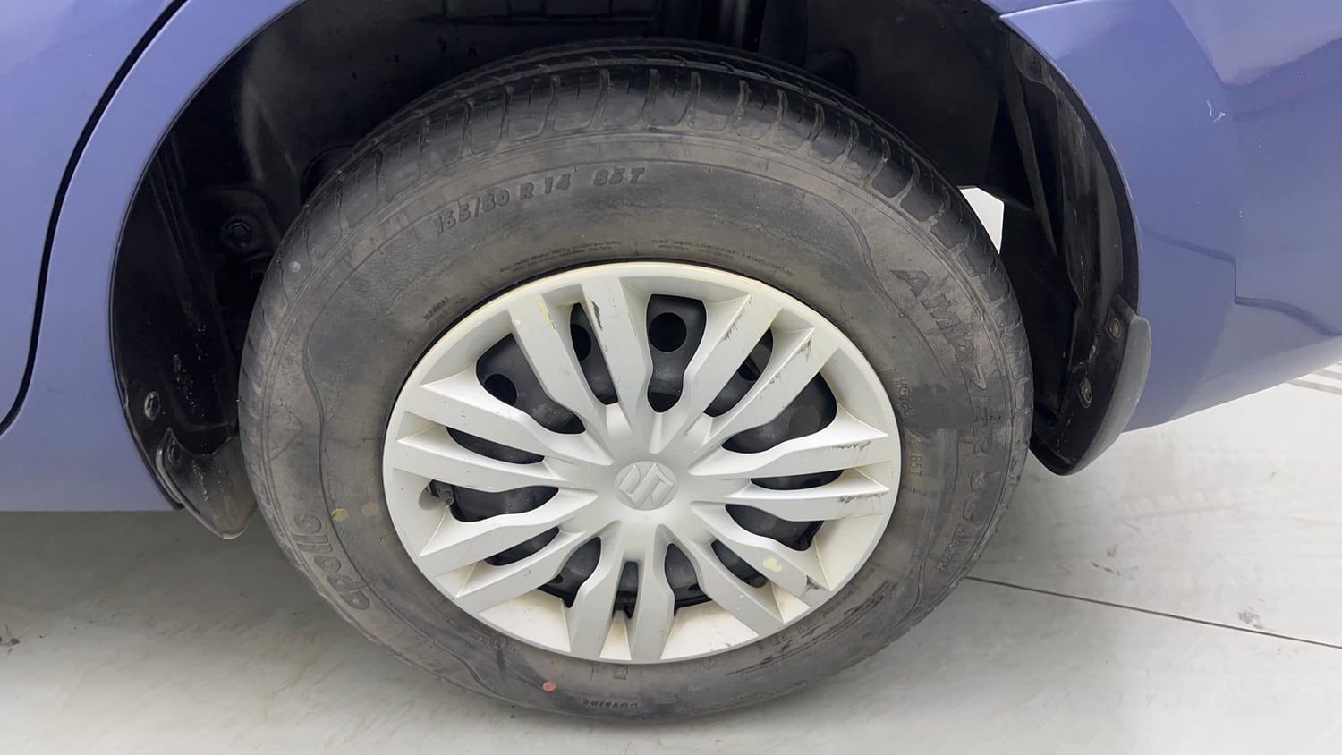 Used 2018 Maruti Suzuki Dzire VXi Petrol Manual tyres LEFT REAR TYRE RIM VIEW