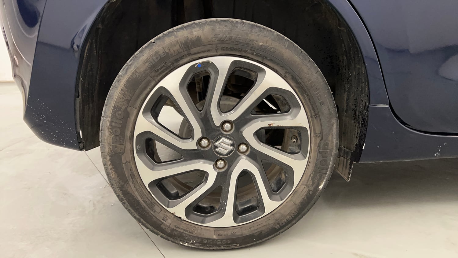 Used 2022 Maruti Suzuki Baleno Alpha MT Petrol Manual tyres RIGHT REAR TYRE RIM VIEW
