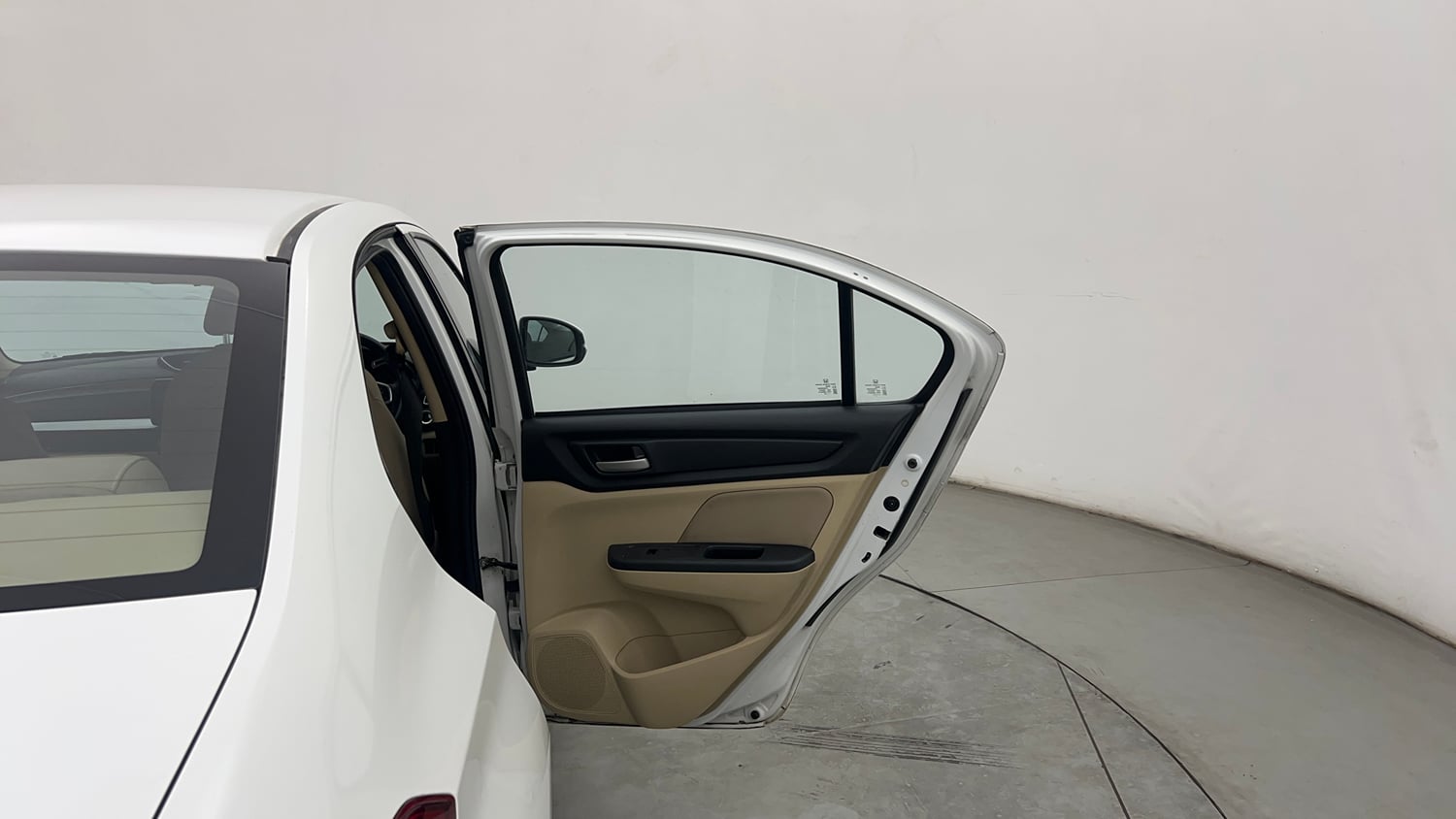 Used 2023 Honda Amaze VX 1.2 Petrol MT Petrol Manual interior RIGHT REAR DOOR OPEN VIEW