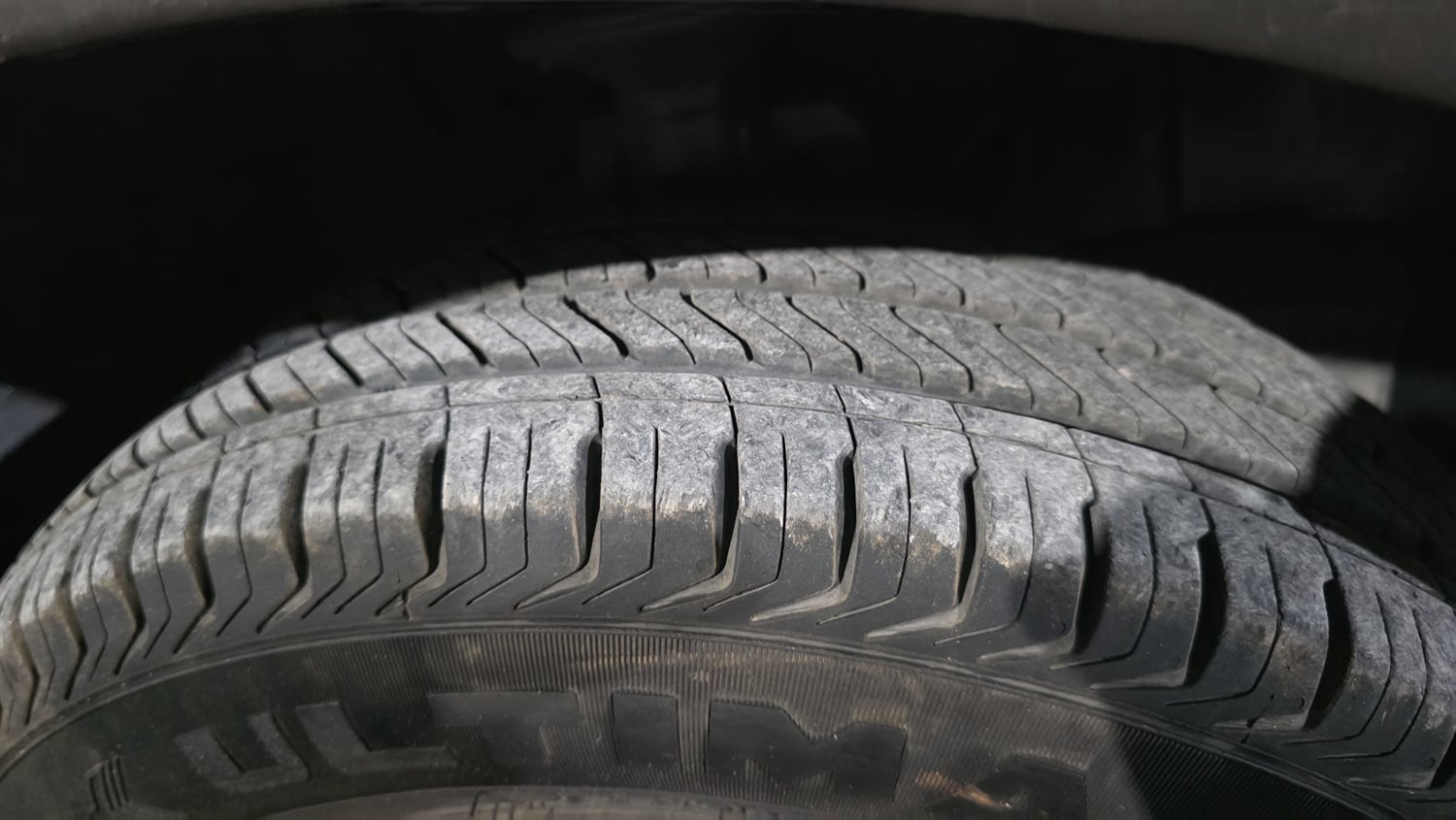 Used 2021 Maruti Suzuki Wagon R LXi 1.0 CNG Cng Manual tyres RIGHT FRONT TYRE TREAD VIEW