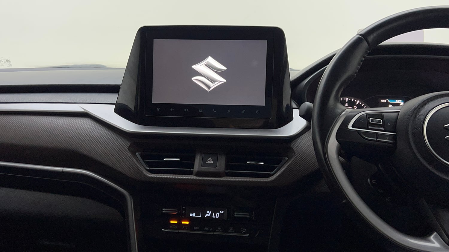 Used 2023 Maruti Suzuki Brezza ZXi Plus AT Petrol Automatic interior MUSIC SYSTEM & AC CONTROL VIEW