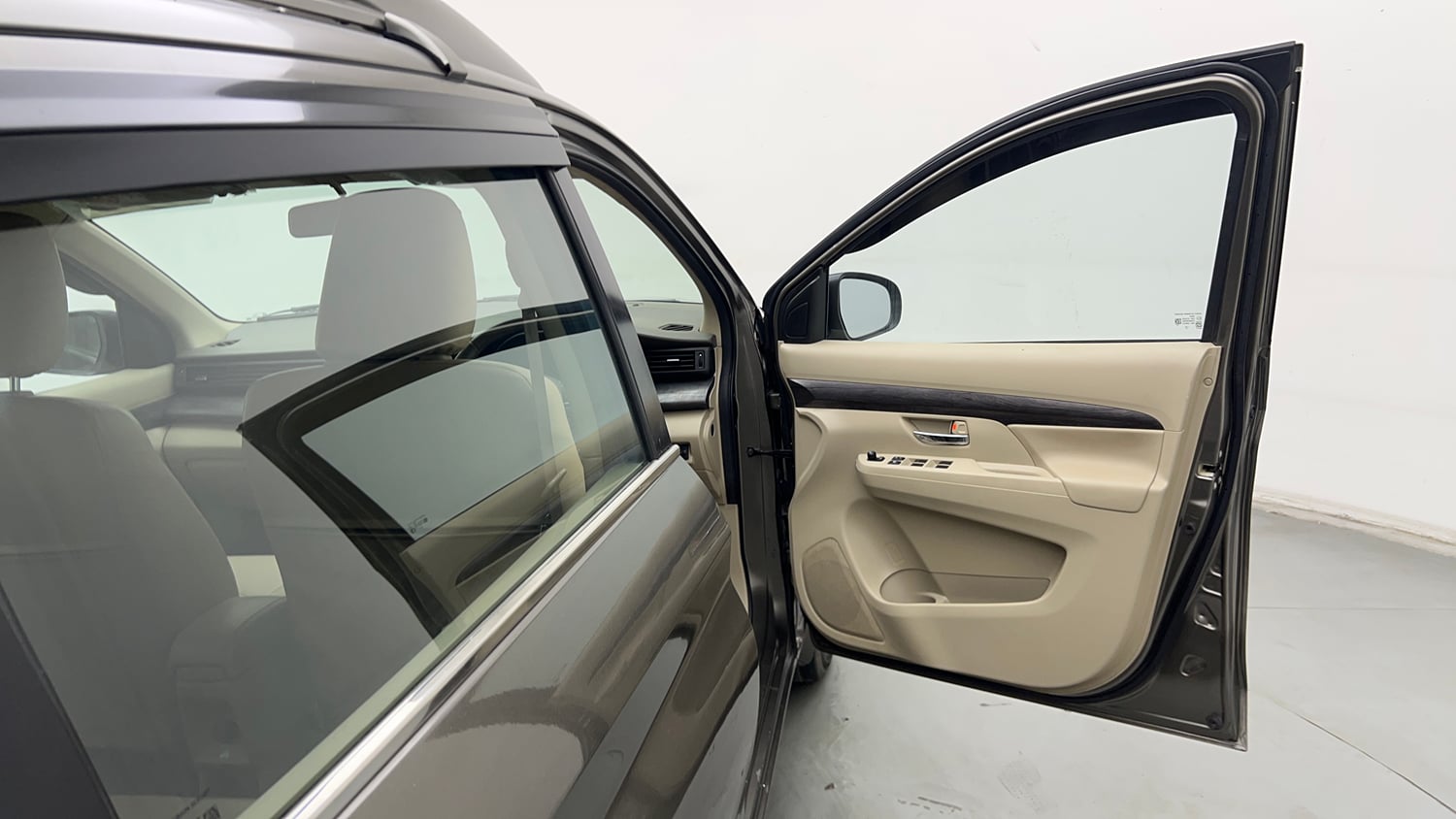Used 2023 Maruti Suzuki Ertiga ZXi Plus Petrol Manual interior RIGHT FRONT DOOR OPEN VIEW