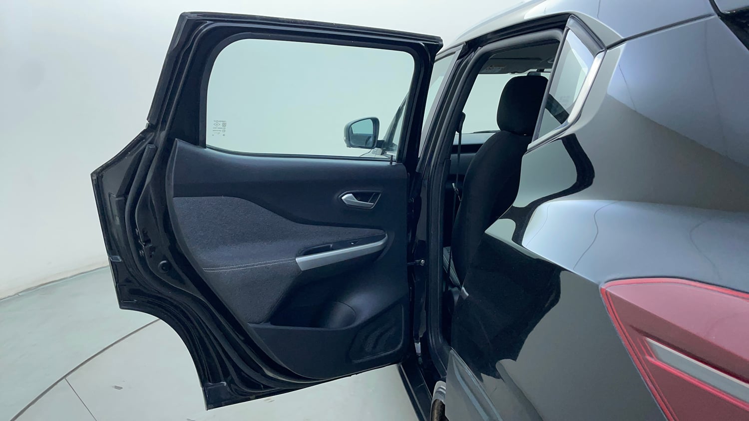 Used 2022 Nissan Magnite XV Premium Turbo CVT Petrol Automatic interior LEFT REAR DOOR OPEN VIEW