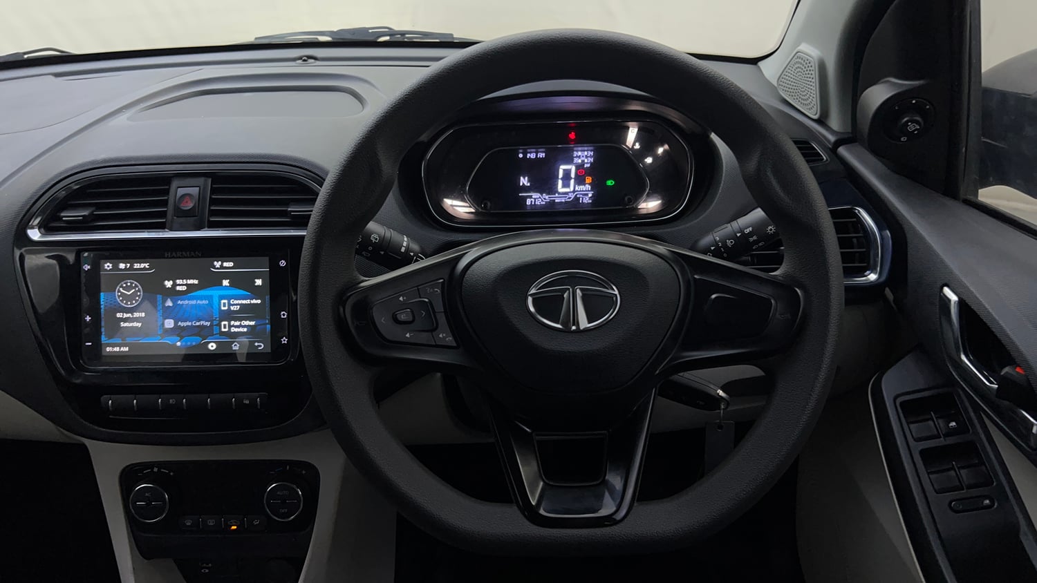Used 2023 Tata Tiago XZA Plus Petrol Automatic interior STEERING VIEW