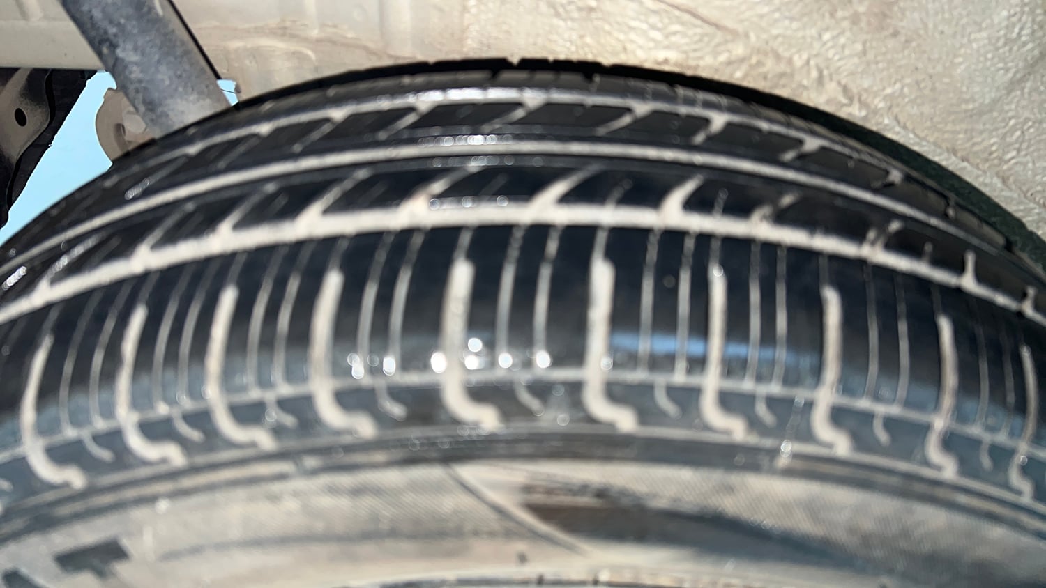 Used 2018 Maruti Suzuki Wagon R VXI Petrol Manual tyres RIGHT REAR TYRE TREAD VIEW