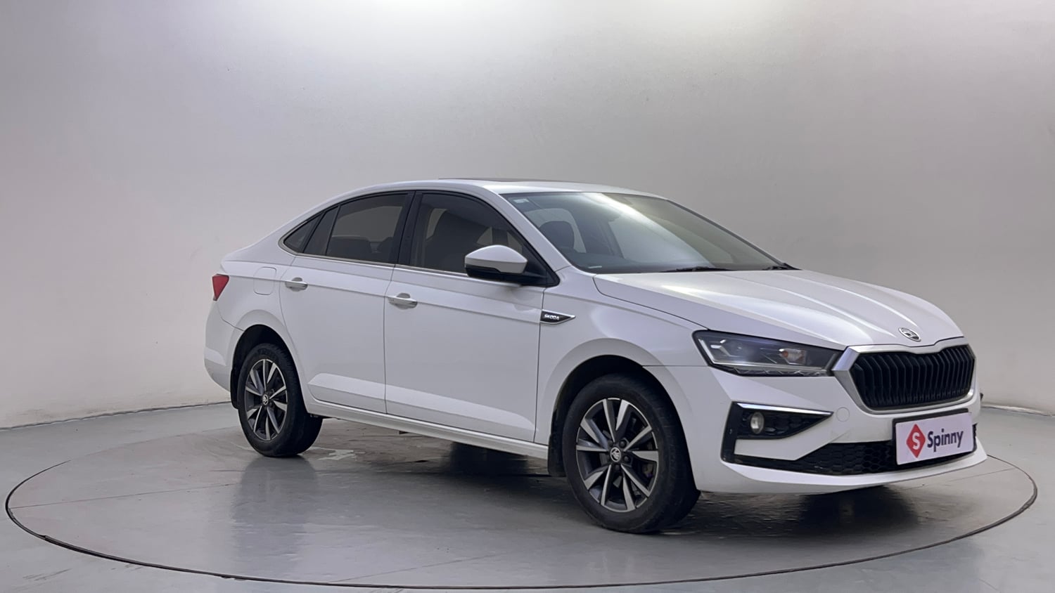 Used 2023 Skoda Slavia Style 1.5L TSI DSG Petrol Automatic exterior RIGHT FRONT CORNER VIEW