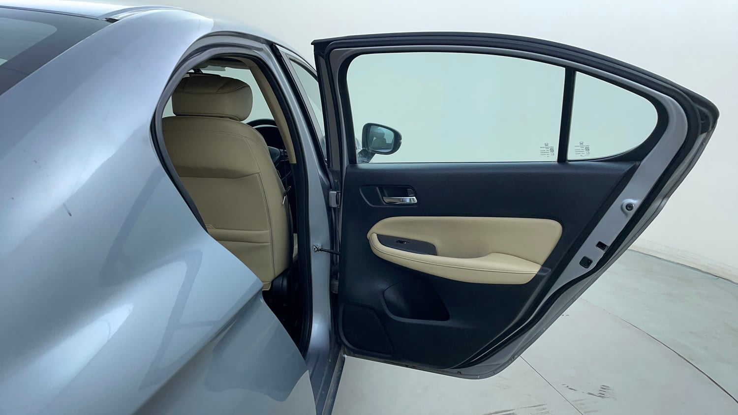 Used 2021 Honda City ZX CVT Petrol Petrol Automatic interior RIGHT REAR DOOR OPEN VIEW