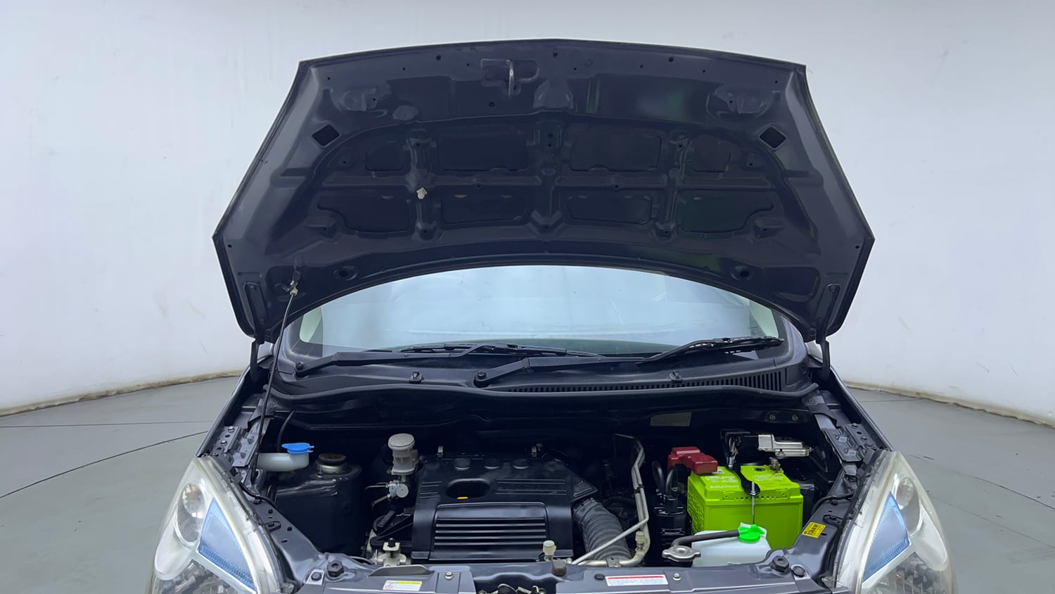 Used 2020 Maruti Suzuki Wagon R 1.0 VXI AMT Petrol Automatic engine ENGINE & BONNET OPEN FRONT VIEW