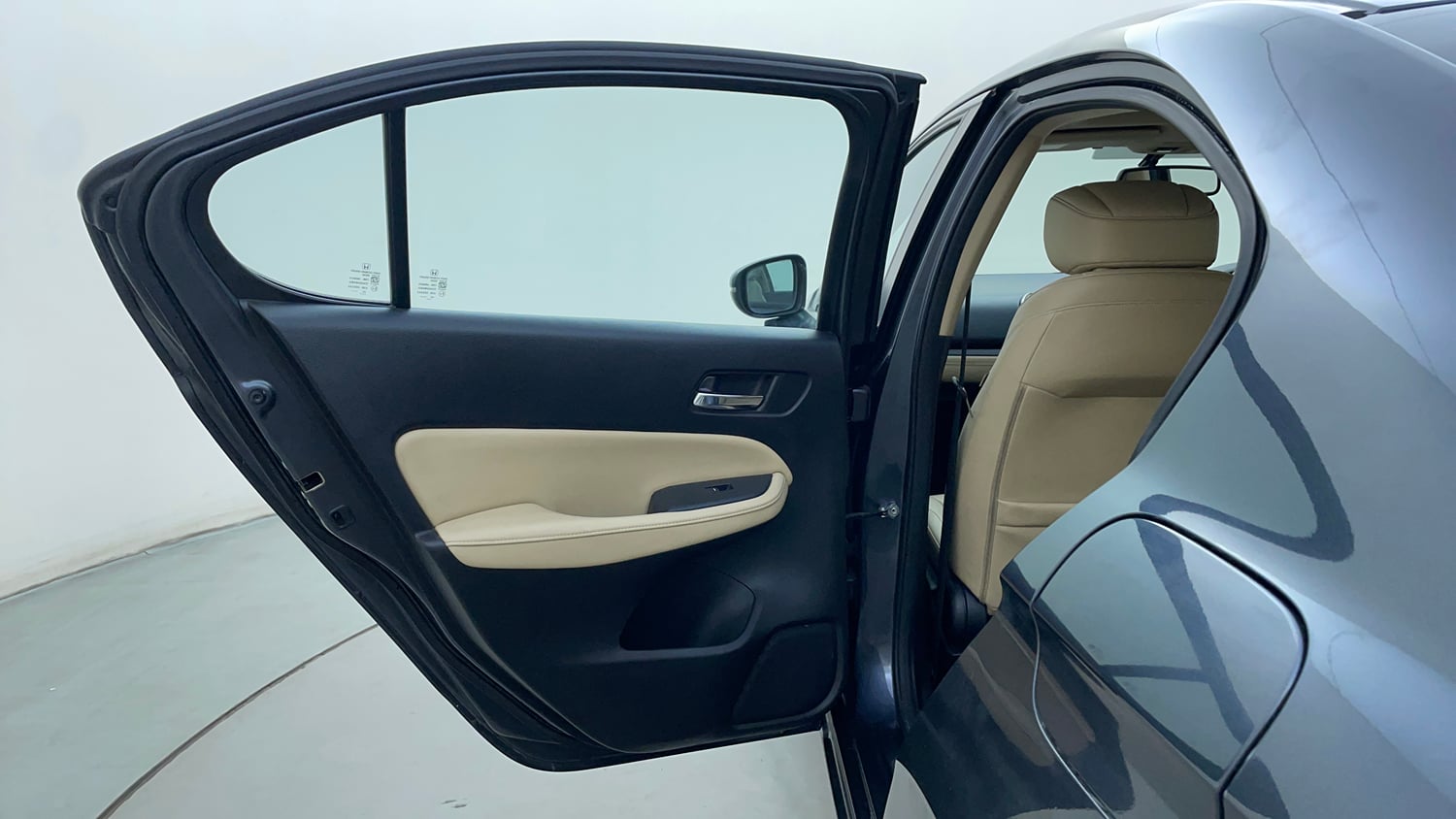 Used 2022 Honda City ZX CVT Petrol Petrol Automatic interior LEFT REAR DOOR OPEN VIEW