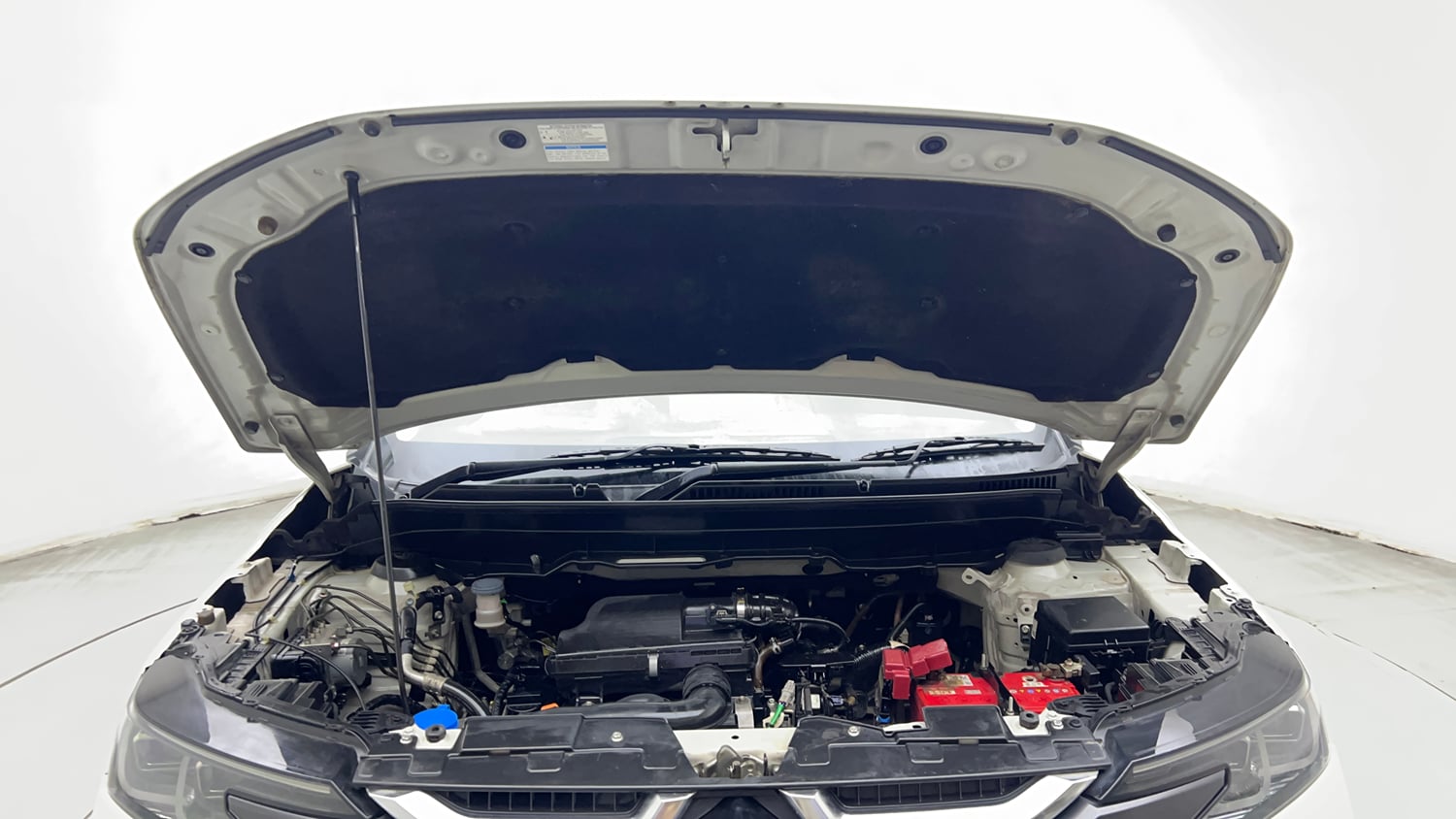 Used 2023 Maruti Suzuki Brezza ZXi Plus AT Petrol Automatic engine ENGINE & BONNET OPEN FRONT VIEW