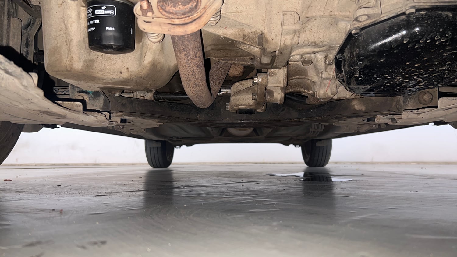Used 2019 Maruti Suzuki Baleno RS 1.0 Petrol Manual extra FRONT LEFT UNDERBODY VIEW