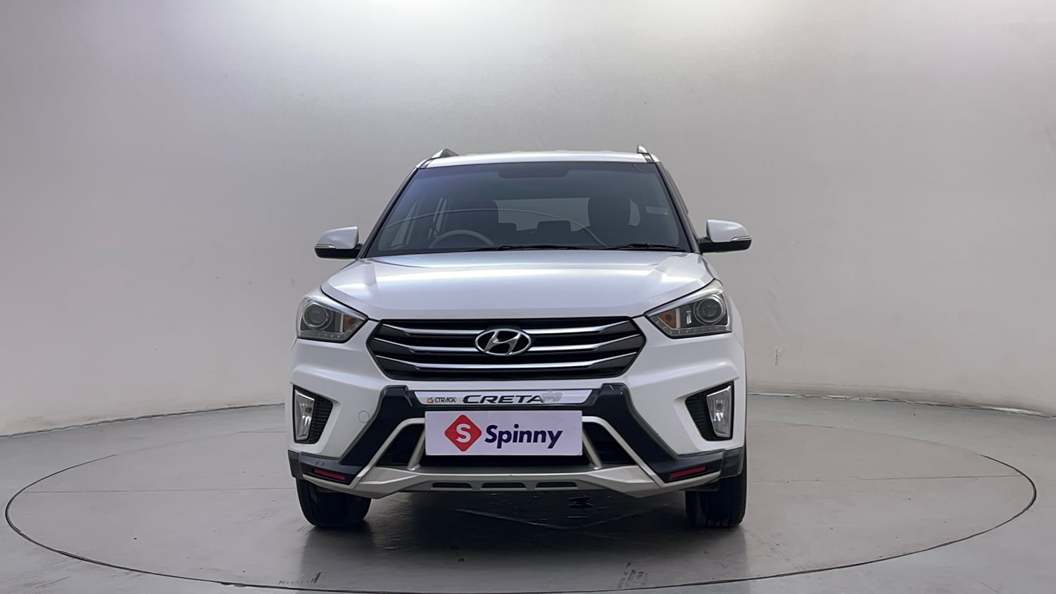 Used 2017 Hyundai Creta 1.6 SX Plus AT Petrol Petrol Automatic exterior FRONT VIEW