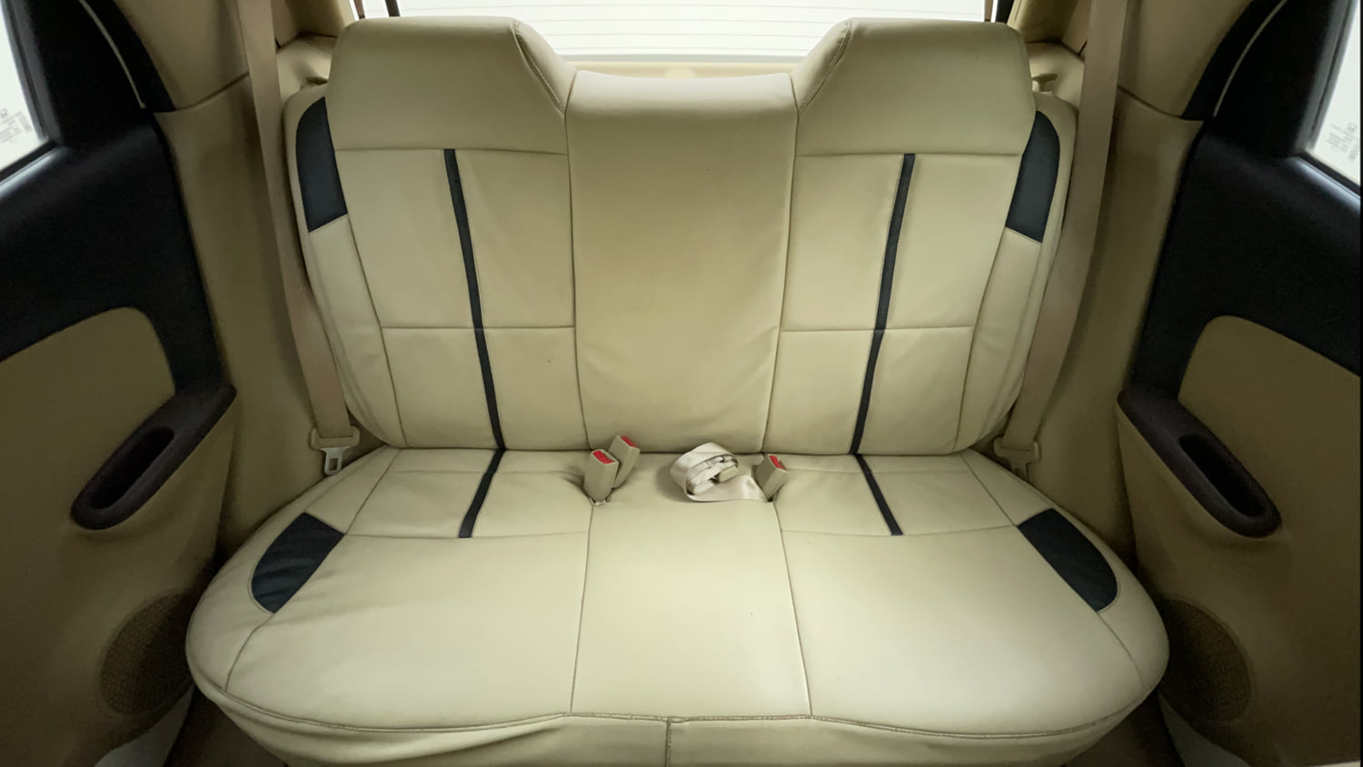 Used 2013 Honda Brio VX MT Petrol Manual interior REAR SEAT CONDITION VIEW