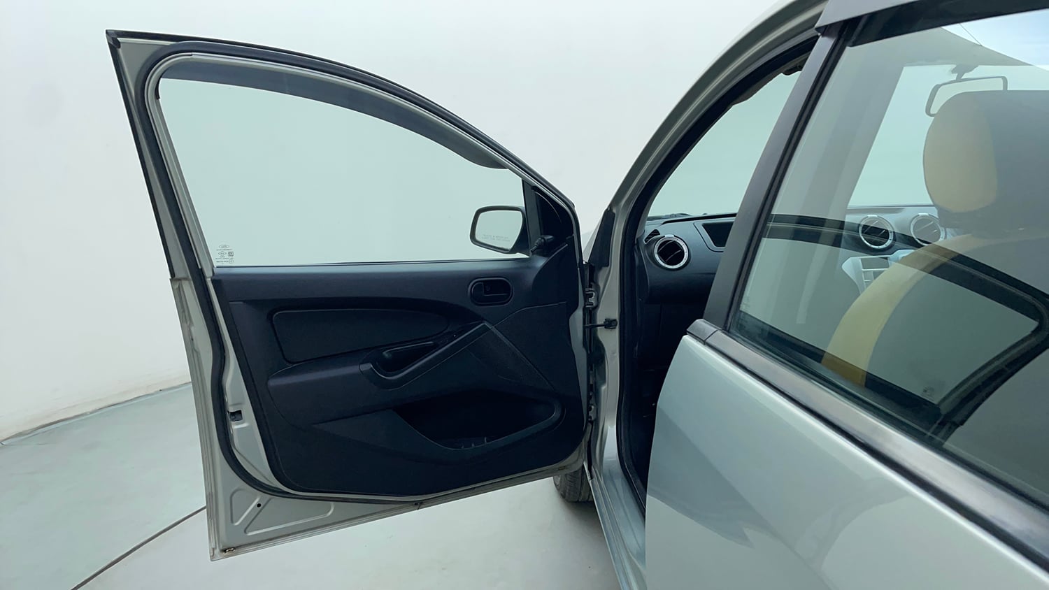 Used 2012 Ford Figo Duratorq Diesel EXI 1.4 Diesel Manual interior LEFT FRONT DOOR OPEN VIEW