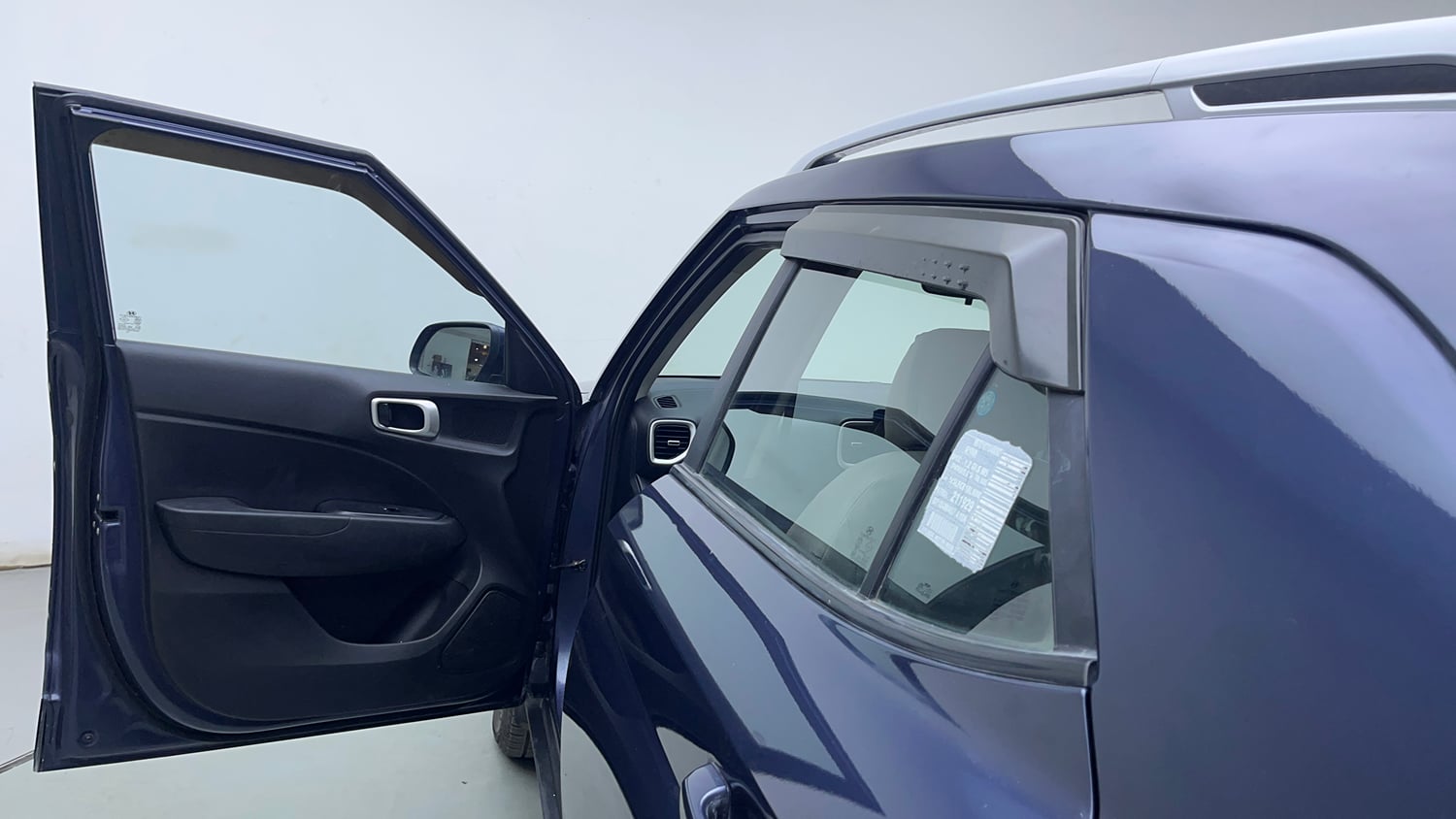 Used 2021 Hyundai Venue S Plus 1.2 Petrol Petrol Manual interior LEFT FRONT DOOR OPEN VIEW