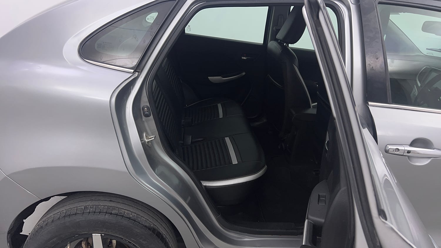 Used 2019 Maruti Suzuki Baleno RS 1.0 Petrol Manual interior RIGHT SIDE REAR DOOR CABIN VIEW