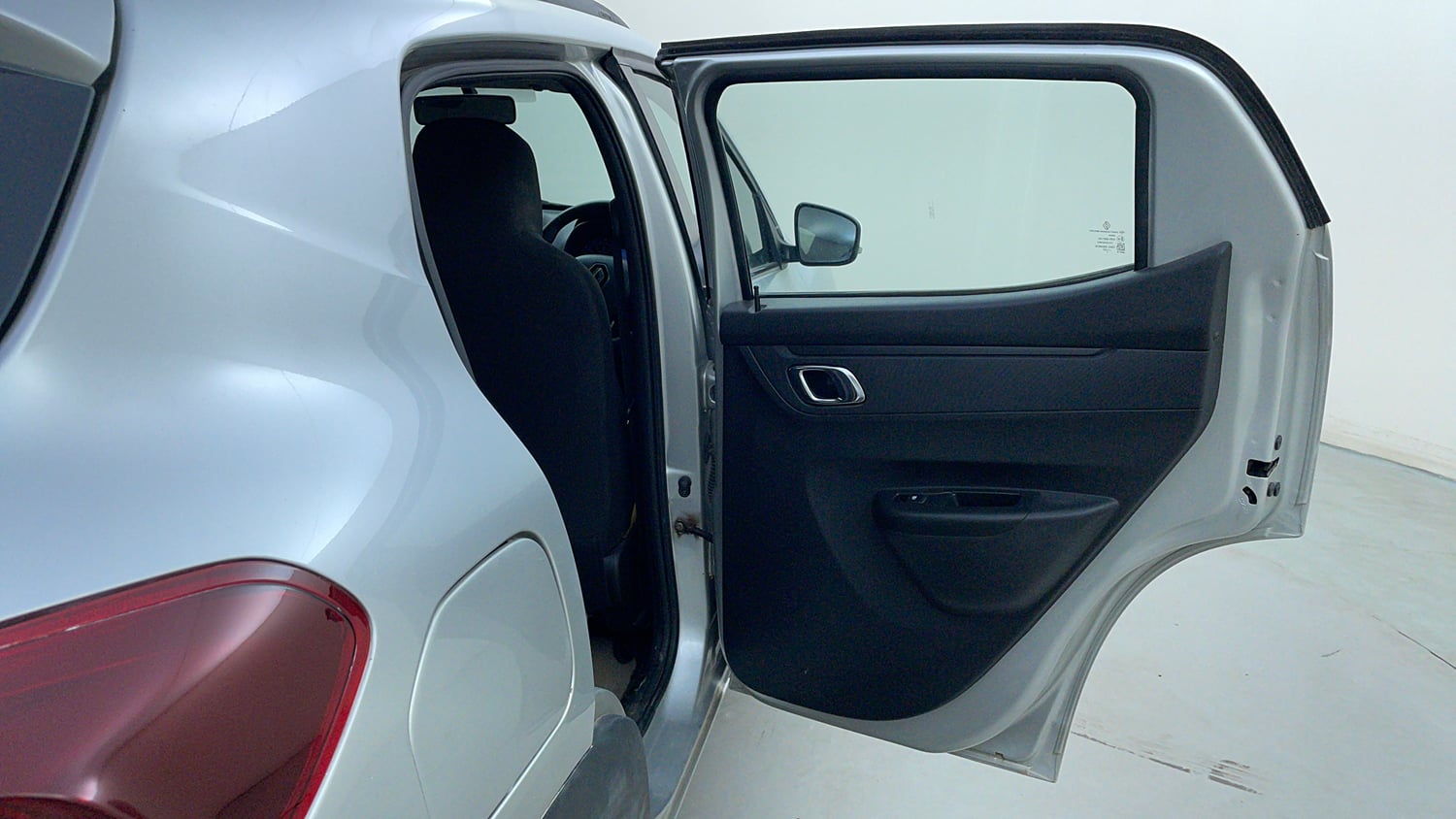Used 2024 Renault Kwid CLIMBER AMT Petrol Automatic interior RIGHT REAR DOOR OPEN VIEW