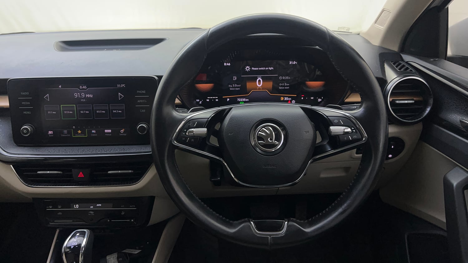 Used 2023 Skoda Slavia Style 1.5L TSI DSG Petrol Automatic interior STEERING VIEW
