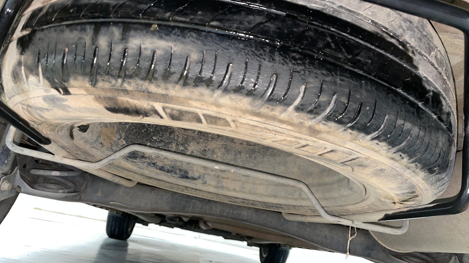 Used 2023 Maruti Suzuki XL6 Zeta MT Petrol Petrol Manual tyres SPARE TYRE VIEW