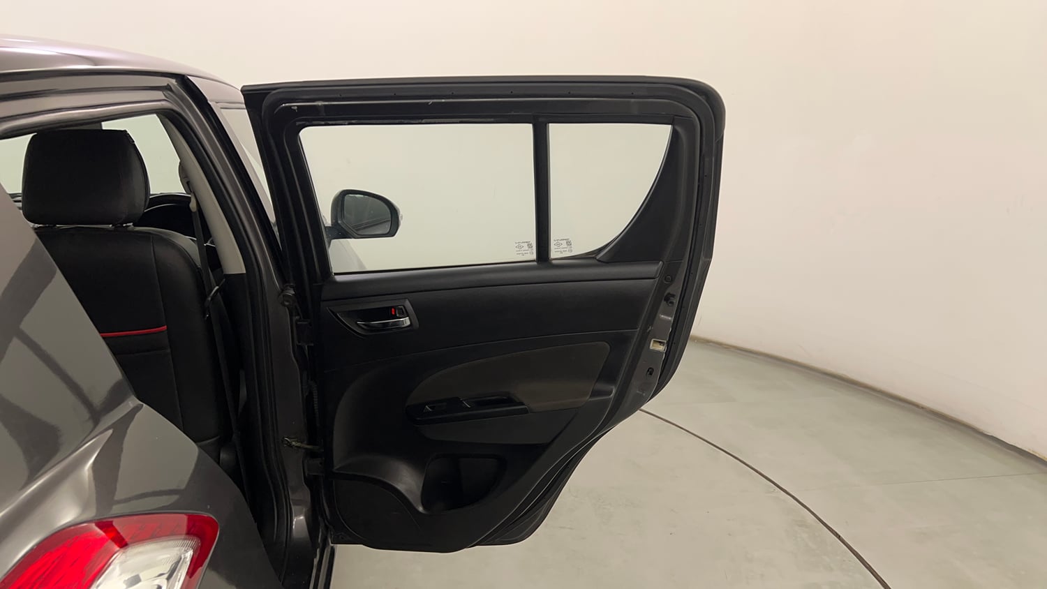 Used 2016 Maruti Suzuki Swift ZDi Diesel Manual interior RIGHT REAR DOOR OPEN VIEW