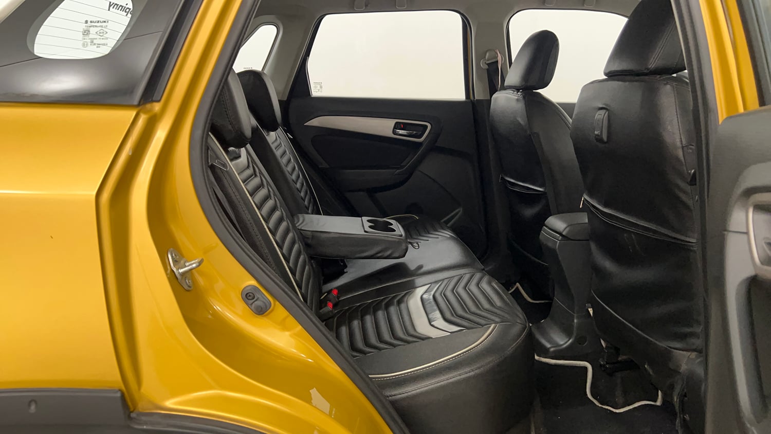 Used 2017 Maruti Suzuki Vitara Brezza [2016-2020] ZDi Diesel Manual interior RIGHT SIDE REAR DOOR CABIN VIEW