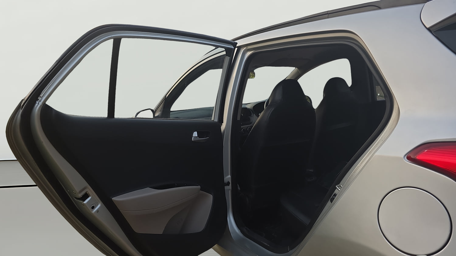 Used 2015 Hyundai Grand i10 Asta 1.2 Kappa VTVT Petrol Manual interior LEFT REAR DOOR OPEN VIEW