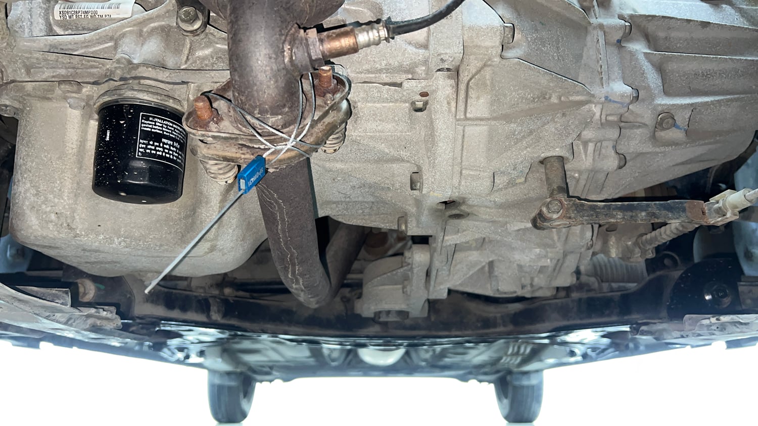 Used 2018 Maruti Suzuki Dzire VXi Petrol Manual extra FRONT LEFT UNDERBODY VIEW