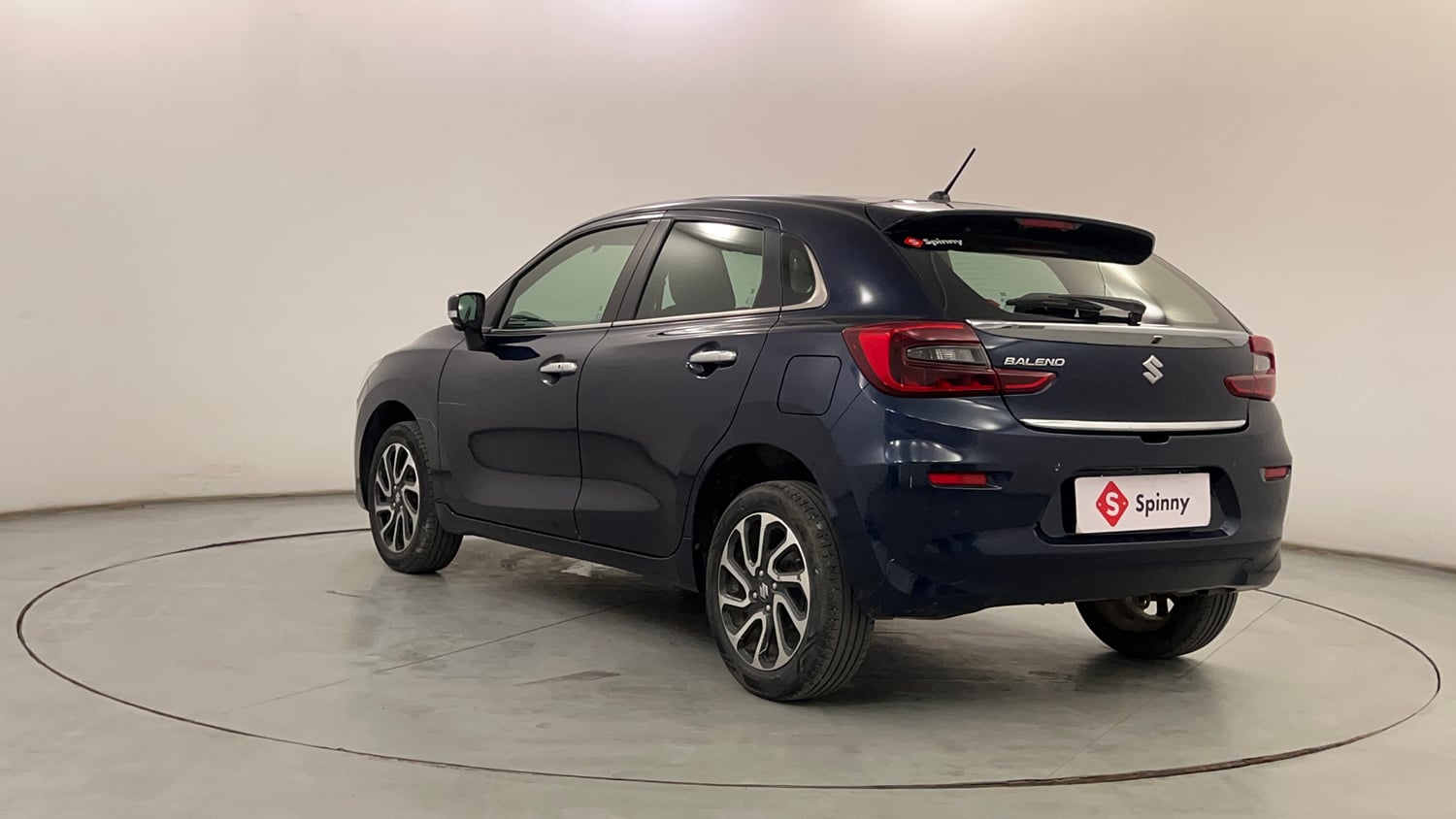 Used 2022 Maruti Suzuki Baleno Alpha MT Petrol Manual exterior LEFT REAR CORNER VIEW