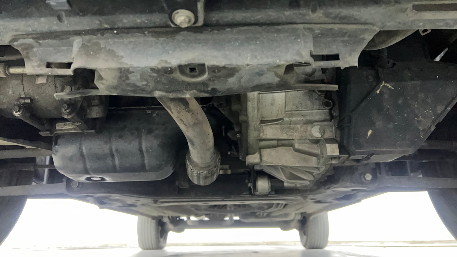 Used 2017 Ford EcoSport Trend+ 1.5L TDCi Diesel Manual extra FRONT LEFT UNDERBODY VIEW