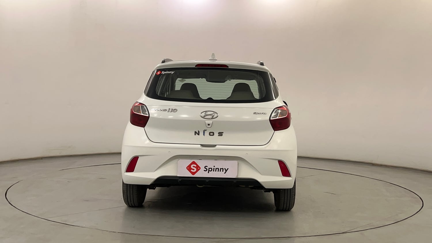 Used 2021 Hyundai Grand i10 Nios Sportz 1.2 Kappa VTVT CNG Cng Manual exterior BACK VIEW