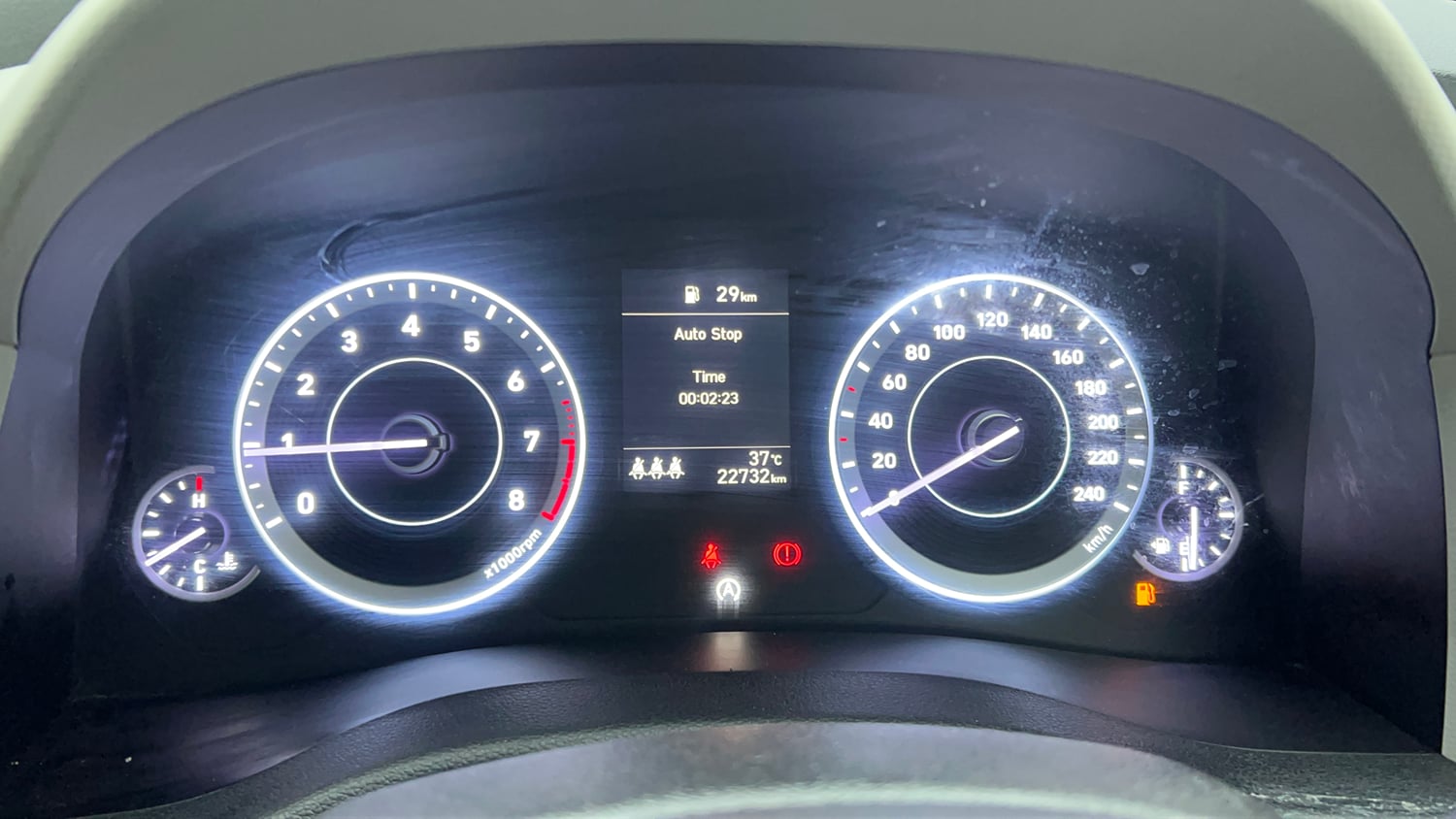 Used 2024 Hyundai Creta EX 1.5 Petrol Petrol Manual interior CLUSTERMETER VIEW