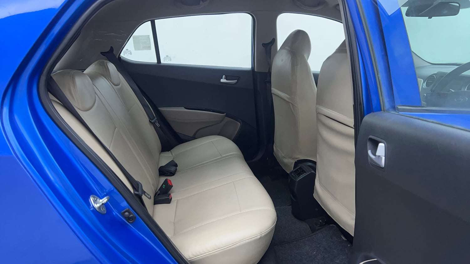 Used 2018 Hyundai Grand i10 Sportz AT 1.2 Kappa VTVT Petrol Automatic interior RIGHT SIDE REAR DOOR CABIN VIEW