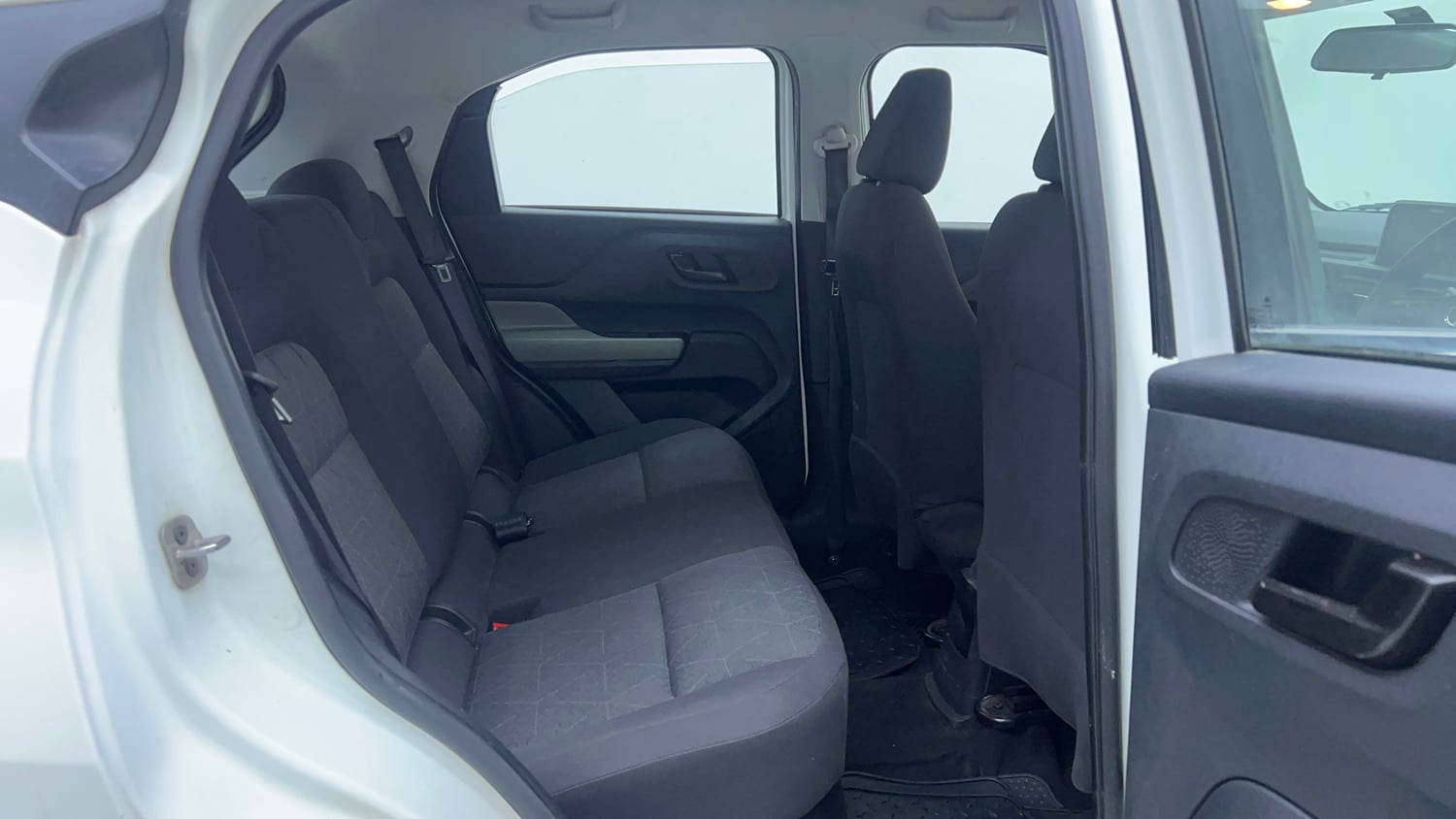 Used 2023 Tata Punch Adventure Rhythm Pack AMT Petrol Automatic interior RIGHT SIDE REAR DOOR CABIN VIEW