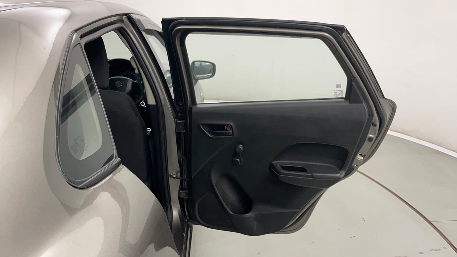 Used 2021 Maruti Suzuki Baleno Sigma Petrol Manual interior RIGHT REAR DOOR OPEN VIEW