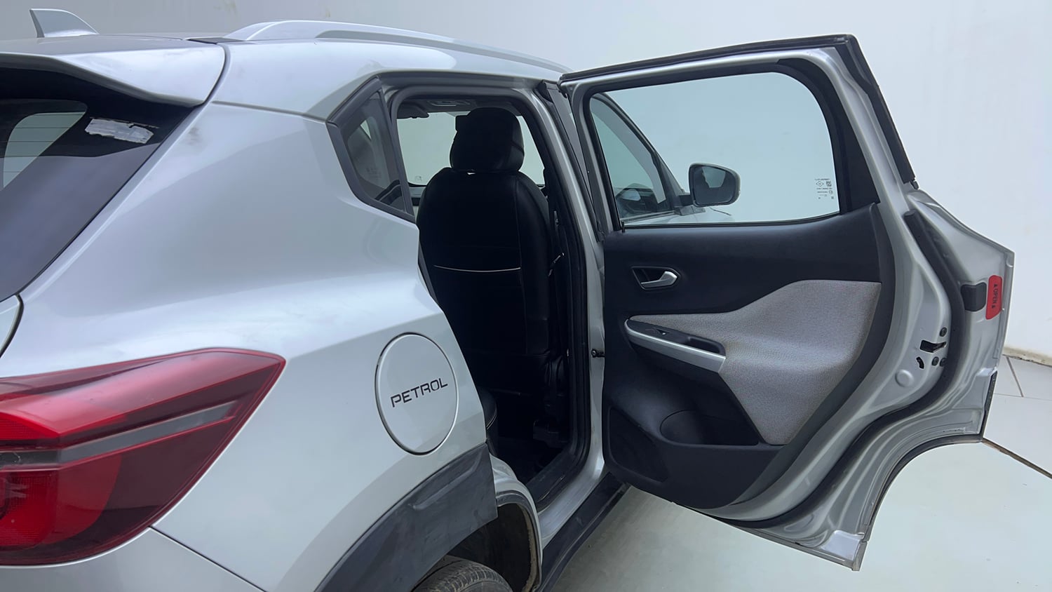 Used 2022 Nissan Magnite XV Petrol Manual interior RIGHT REAR DOOR OPEN VIEW