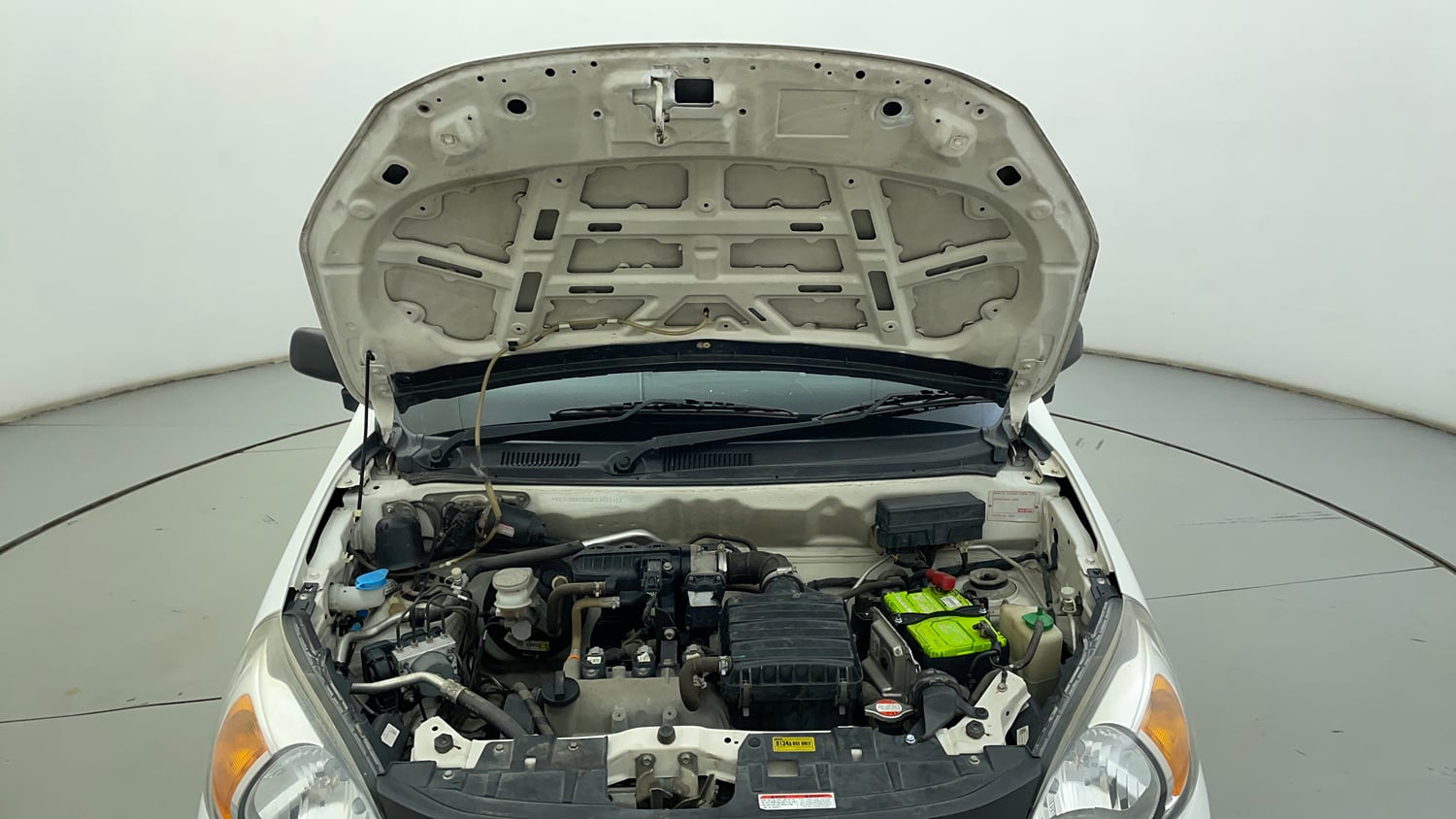 Used 2019 Maruti Suzuki Alto 800 LXi Petrol Manual engine ENGINE & BONNET OPEN FRONT VIEW