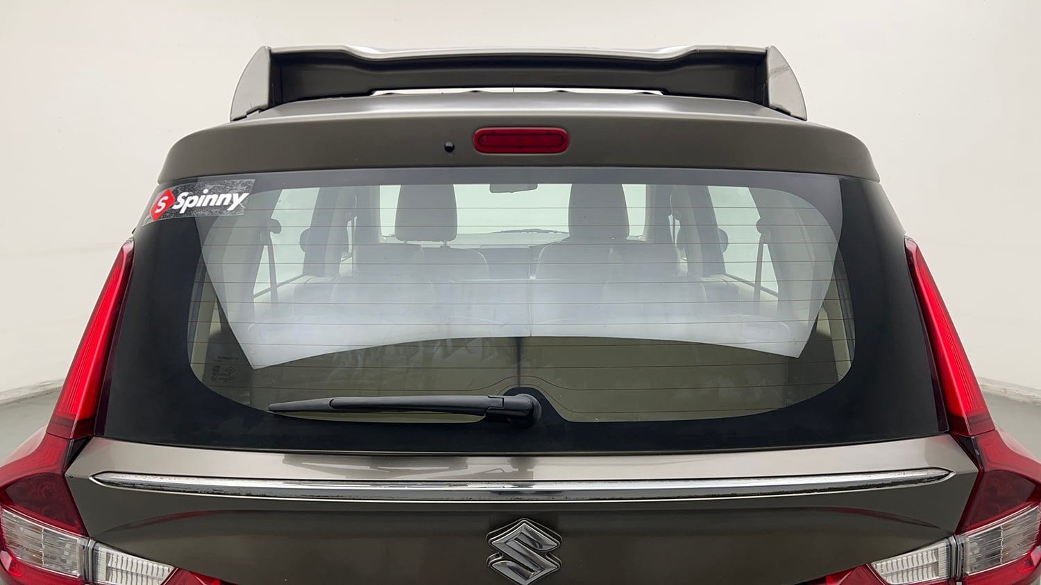 Used 2023 Maruti Suzuki Ertiga ZXi Plus Petrol Manual exterior BACK WINDSHIELD VIEW